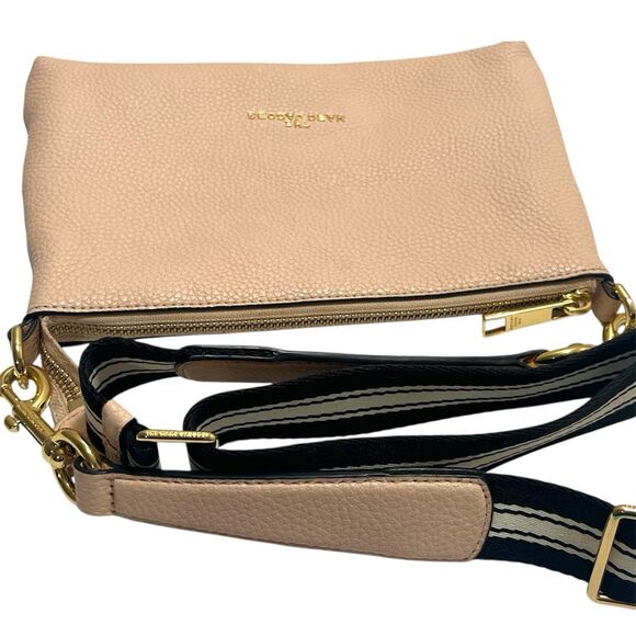 Marc Jacobs The Swifty Pebbled Pale Rose Pink Crossbody Bag Adjustable Strap - Picture 3 of 15